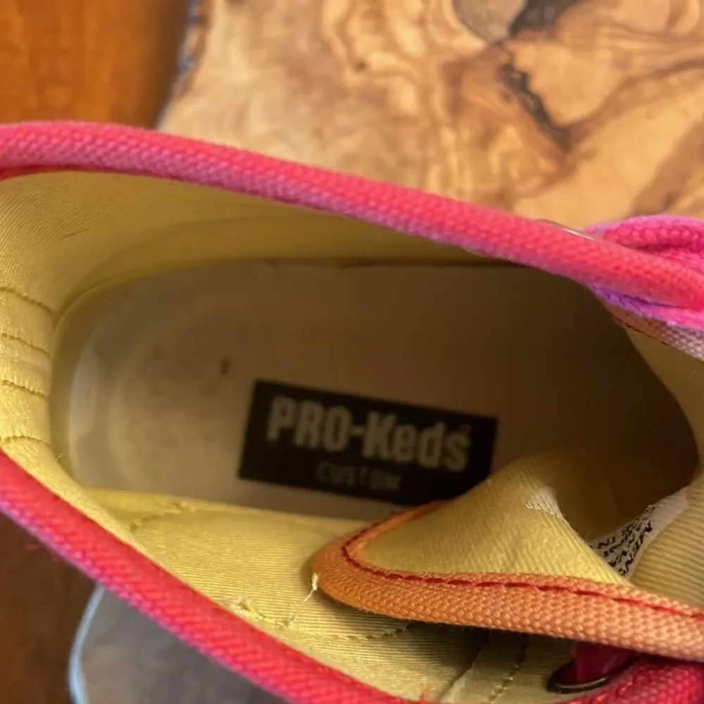 Men's Custom Pro Keds High Top Sneakers - Size 6